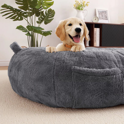 Large Dog Bed 71"X48"X14", Giant Dog Bed for People Adults, Pets and Kids with Removable Cover