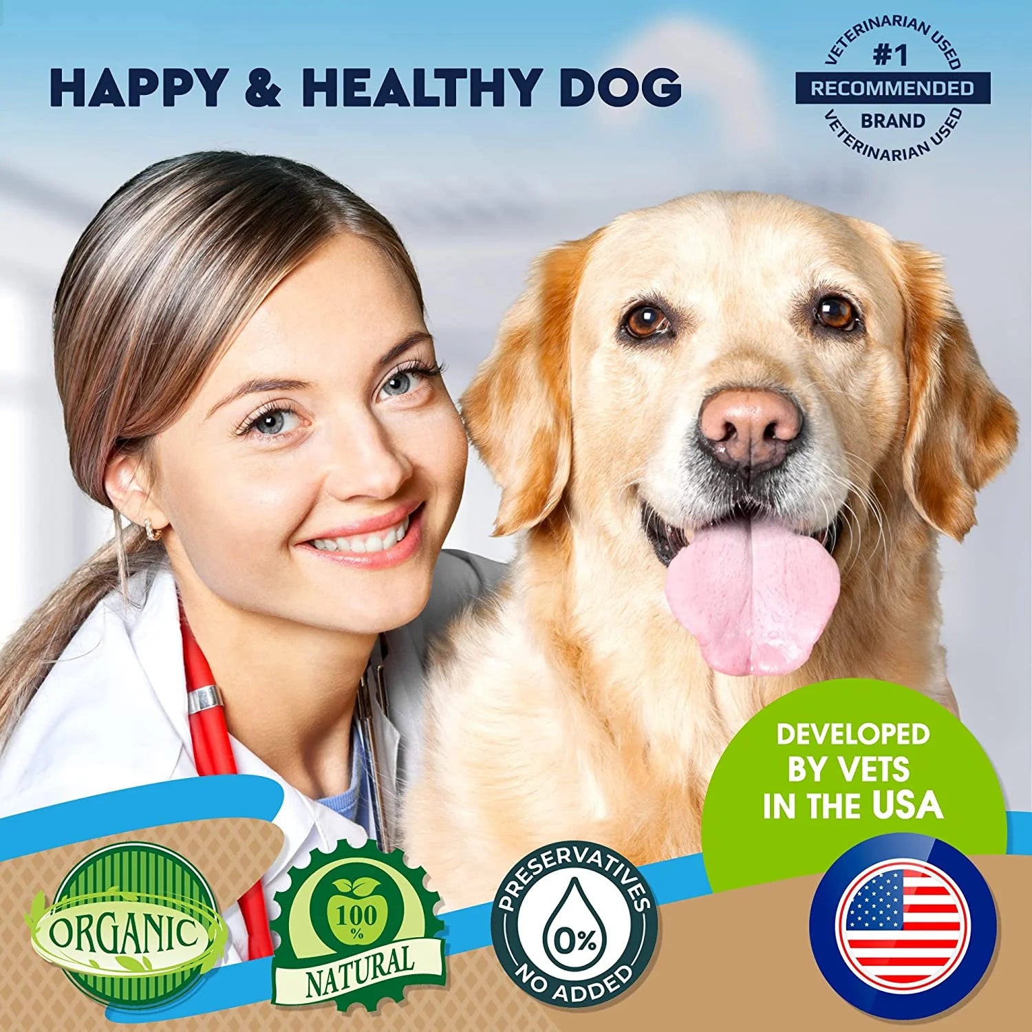 Dewormer for Dogs & Cats - Made in USA - Effective against Tapeworms Hookworms Roundworms Whipworms - Made in USA